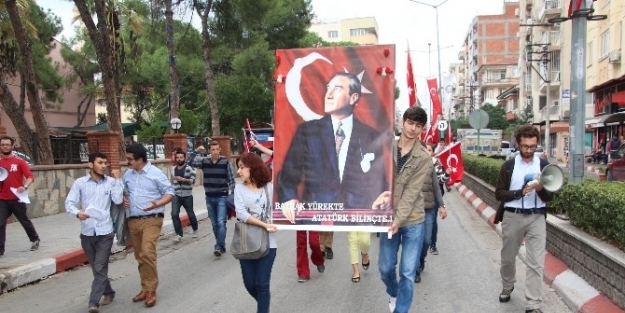 Nazilli’de ‘bayrağına Sahip Çik’ Yürüyüşü Düzenlendi