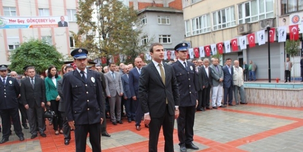 Gökçebey’de Cumhuriyet Bayramı Coşkusu Yapılan Törenle Kutlandı