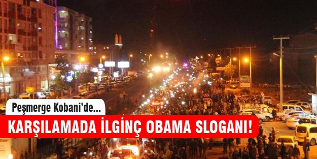 Peşmergeye ilginç karşılama