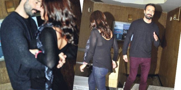 Ünlü oyuncu sevgilisiyle öpüşürken yakalanınca çıldırdı!