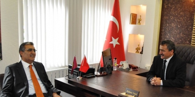 Recep Konuk’tan Başkan Tutal’a Ziyaret