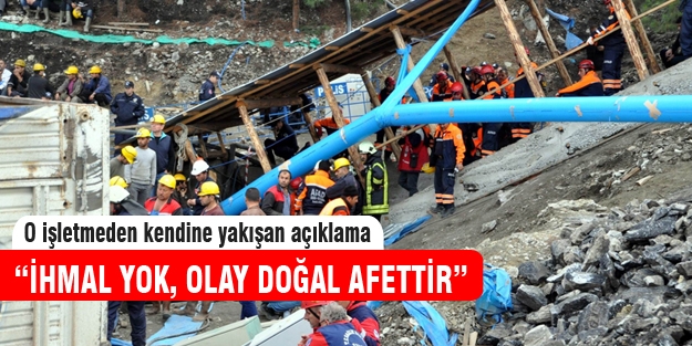 Maden ocağı şirketinden flaş açıklama!