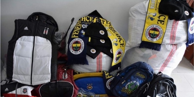 Güvenlik Şube 600 Lisanssız Ürün Ele Geçirdi