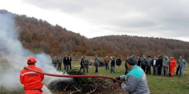 Kütahya’da ’yangınlara İlk Müdahale’ Eğitimi