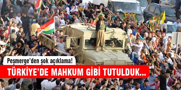 Peşmerge'den şok açıklama