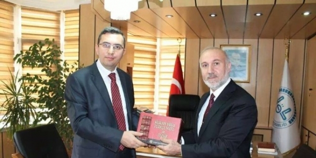 Kaymakam Keçeli’den Müftü Keskin’e Ziyaret