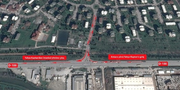 Yahya Kaptan Işikli Kavşağı Bu Gece Kapanacak
