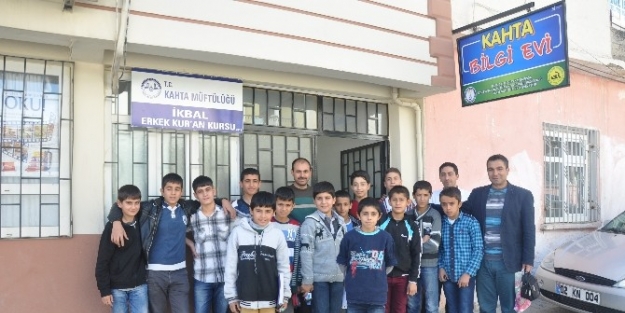 Kahta Bilgi Evi Çalişmalarina Başladı