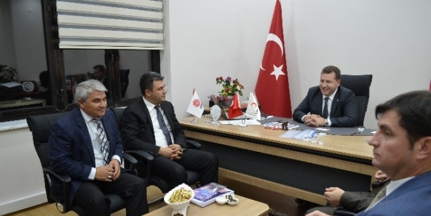 Kızılay Ve Hak-iş’ten Başkan Yılmaz’a Ziyaret