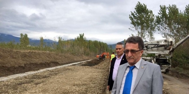 Kanlı Dere’de Islah Çalişmalari Devam Ediyor