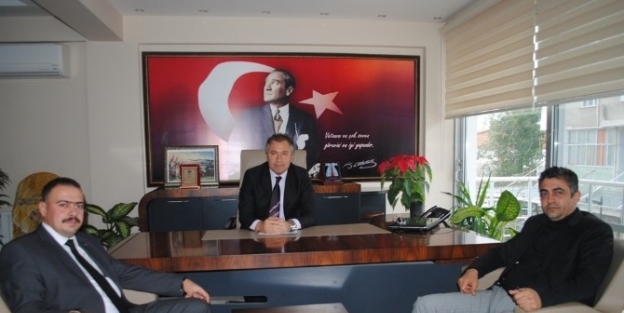 Mhp İl Teşkilatı Savaş’ı Makamında Ziyaret Etti