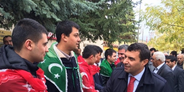 Ak Parti İl Başkanı Çetinkaya Geleneksel Asker Uğurlamasına Katıldı