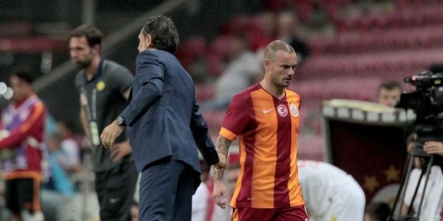 Galatasaray'da Sneijder şoku