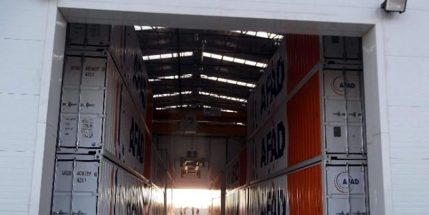 Adıyaman’daki Afad Deposu Bölgeye Hitap Ediyor