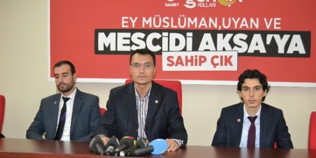 Sp Gençlik Kollarından Mescid-i Aksa Açıklaması