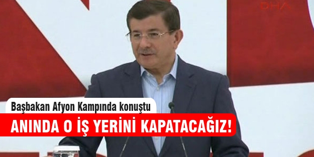 Ahmet Davutoğlu "İşverenin çayını içmesi bile haram"