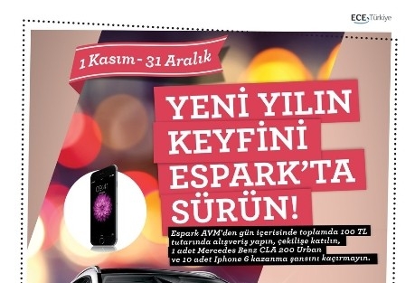 Espark’tan Vatandaşlara Yeni Yıl Hediyesi