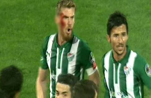 Bursasporluların çıldırdığı pozisyon!