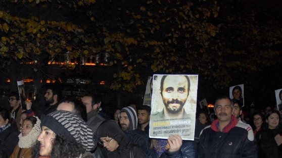 Eskişehir’de Kobani İçin Meşaleli Yürüyüş