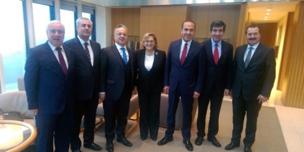 Sözlü, Güler Sabancı İle Adana İçin Görüştü