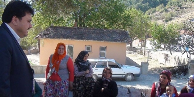 Başkan, Yemeklerle Karşılandı