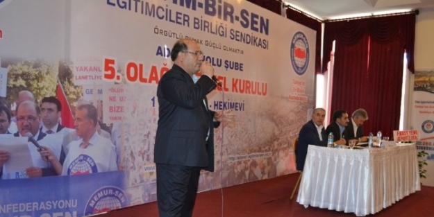 Eğitim Bir Sen Adana Şubesi’nde Mehmet Sezer Güven Tazeledi