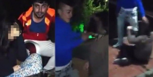 Genç kıza dayak atıp videoya çeken kişi tutuklandı