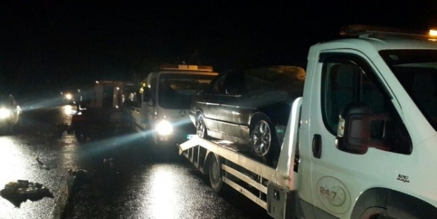 Çankiri’da D-100 Karayolunda Zincirleme Kaza