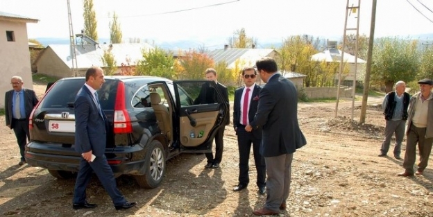 Gölova Kaymakamı Erat, Köylerde İncelemelerde Bulundu