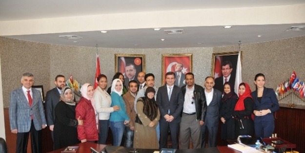 Arap Gazeteciler Ağırlandı