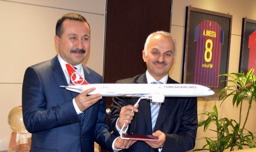 Selçuk’tan Türk Hava Yollarına İşbirliği Ziyareti