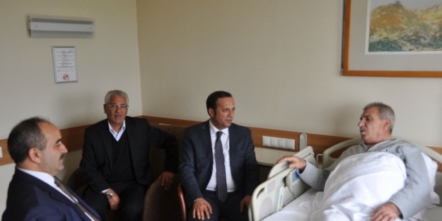 Başkan Toltar’dan Hasta Ziyareti