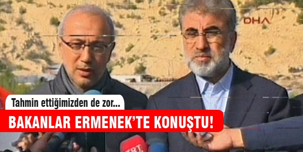 Bakanlar'dan 'Ermenek' açıklaması
