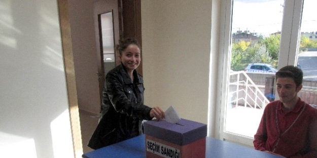 Ereğli Özel Lale Koleji’nde Sandık Heyecanı