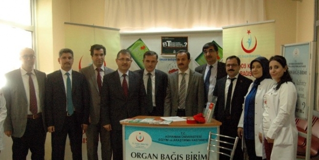 Organ Bağışı Standı Kuruldu