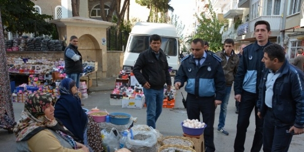Yunusemre Zabıtası’ndan Pazar Denetimi