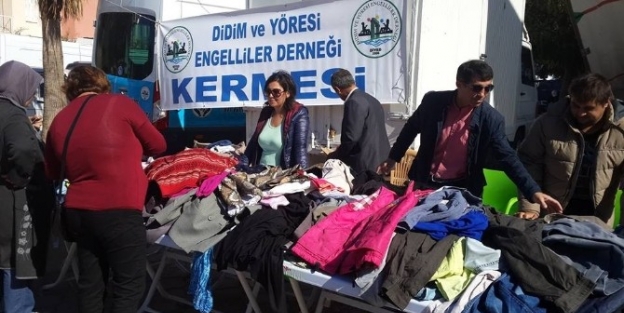 Didim’de Engelliler İçin Kermes Düzenlendi