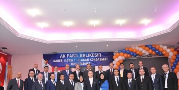 Ak Parti Karesi İlçe Başkanı Kemal Aydemir Güven Tazeledi