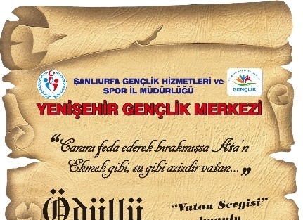 Gençlik Merkezinden Şiir Yarışması