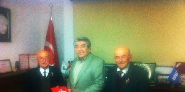 Kore Gazileri Tso Başkanı Tetiker’i Ziyaret Etti