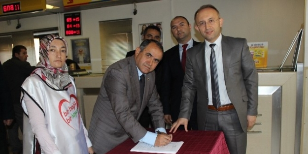 Ptt’de Organ Bağışı Standı Törenle Açıldı