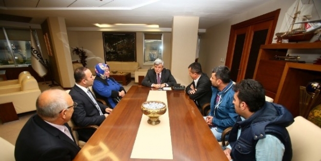 Kocaeli Siirtliler Derneği’nden Başkan Karaosmanoğlu’na Ziyaret
