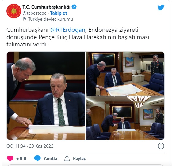 Cumhurbaşkanı Erdoğan harekat emrini böyle verdi