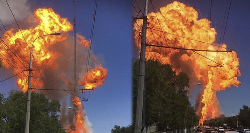 Rusya'da petrol boru hattında patlama