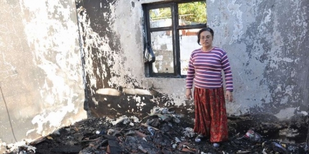 Evi Yanan Kadın Dehşet Anlarını Anlattı: