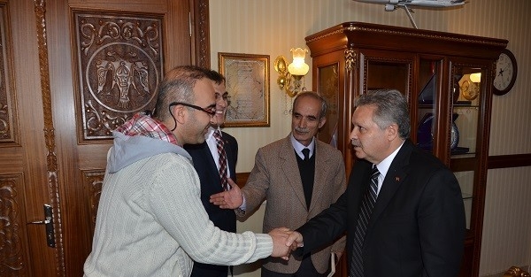 Köşe Yazarlarından Erzincan Valisi Süleyman Kahramana Ziyaret