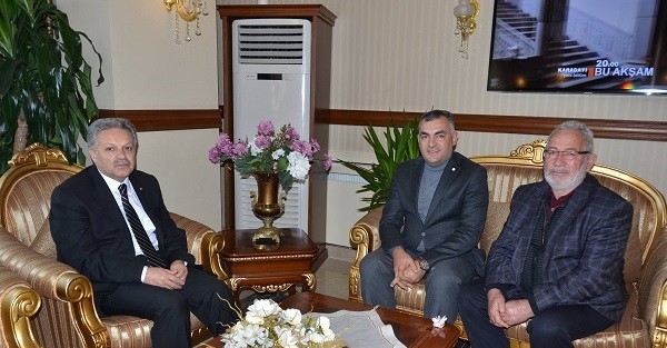 Zor Zamanların Can Kurtaranı Kızılaydan Erzincan Valisi Süleyman Kahraman’a Ziyaret