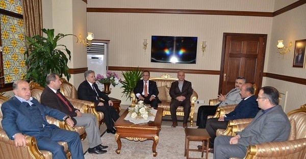 Erzincan Da Ki Ekonomi Kuruluşlarından Erzincan Valisi Süleyman Kahramana Ziyaret