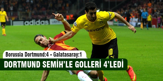 Borussia Dortmund:4 - Galatasaray:1