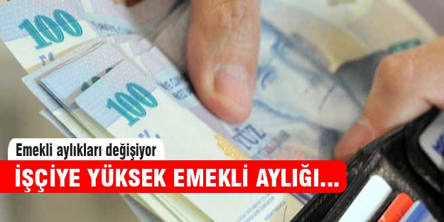 Uzun süre çalışana yüksek emekli maaşı
